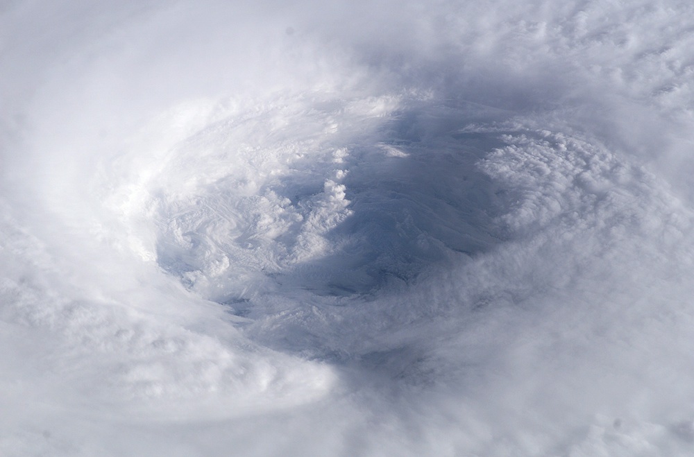 Image showing hurricane isabel's cloud formation