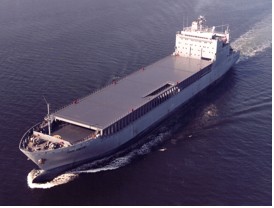 A ship that is actively involved in the VOS program: the MV Cape Vincent.