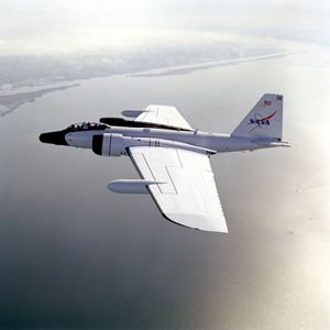 NASA WB-57 aircraft.  Image courtesy of NASA's Dryden Flight Research Center.
